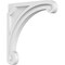 Ekena Millwork Arch Architectural Grade PVC Corbel, 1 7/8"W X 22"D X 22"H CORP01X22X22AH - alternate 1